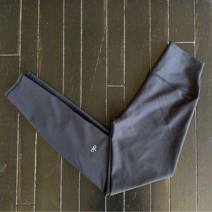 Alo Yoga High Waist Full Length Black Legging Small